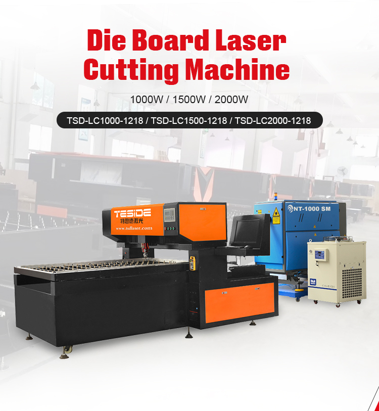 Automatic High Power CO2 Laser 1000w Die Board Cutting Machine for Printing and Packaging Die Making